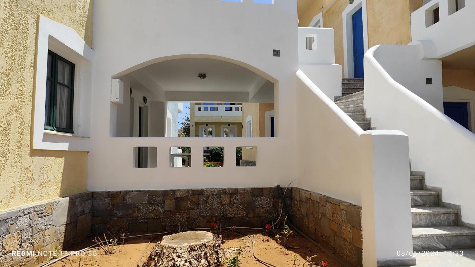 Niros Beachfront Aparthotel Kokkini Hani Buitenkant foto