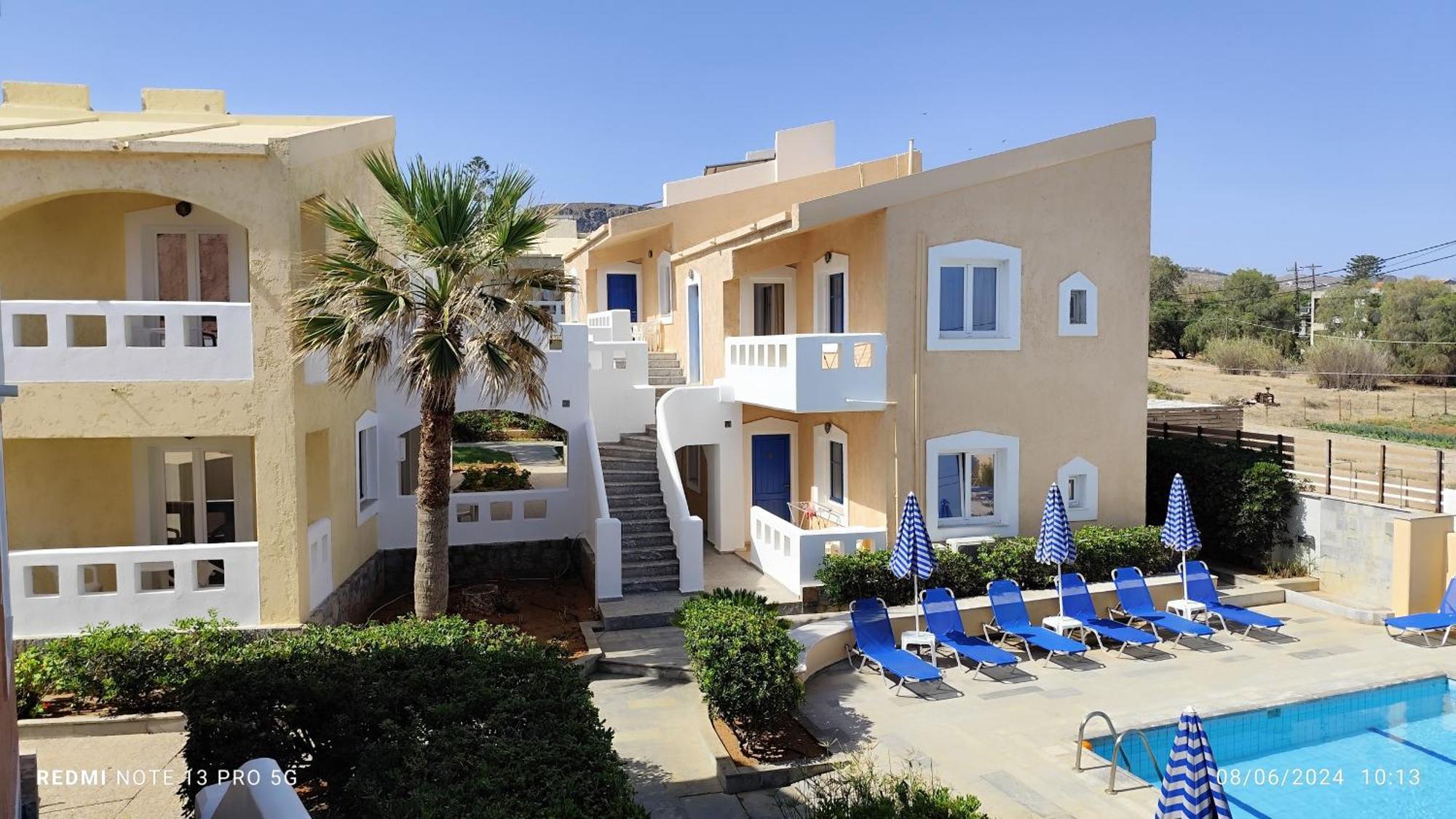 Niros Beachfront Aparthotel Kokkini Hani Buitenkant foto