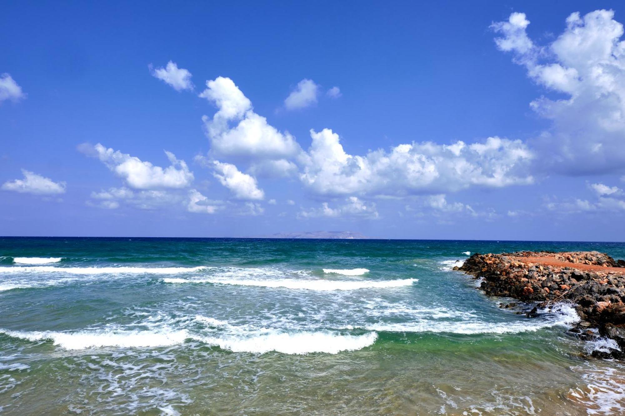 Niros Beachfront Aparthotel Kokkini Hani Buitenkant foto
