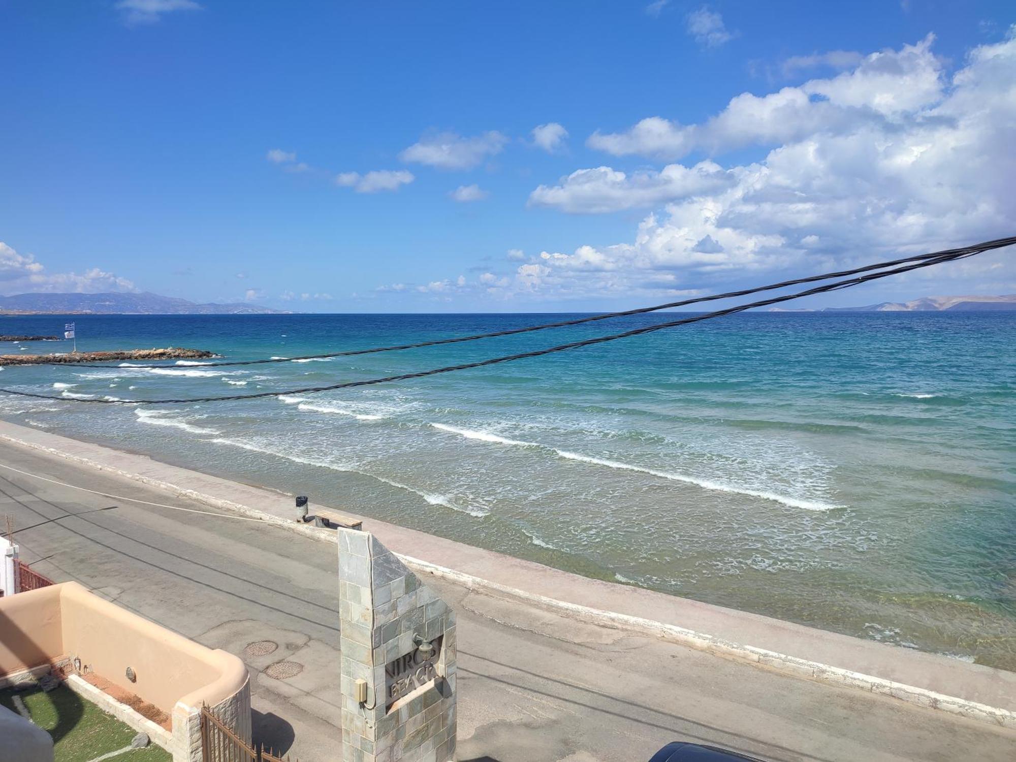 Niros Beachfront Aparthotel Kokkini Hani Buitenkant foto